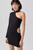商品Urban Outfitters | UO Crawford Asymmetrical Cutout Mini Dress颜色Black