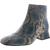 商品Sam Edelman | Circus by Sam Edelman Womens Daysi Faux Leather Ankle Boots颜色Blue/Natural Snake Print