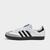 颜色: B75806-100/White/Black/Clear Granite, Adidas | Men's adidas Originals Samba OG Casual Shoes
