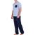 颜色: Ashley Blue Heather/Navy, London Fog | London Fog Jersey Coordinates Men's 2 Piece T-Shirt & Loungers Sleepwear Set