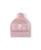 颜色: P - Ballet Pink, Namelyco | Unisex Ballet Pink Letter Beanie - Little Kid