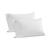 颜色: White, California Design Den | Standard Size 100% Cotton 500 Thread Count Pillow Cases, Queen and Standard Size, Soft and Silky, Cool and Smooth by California Design Den