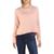 color Dusty Pink, Love by Design | Love by Design Womens Crew Neck Knit Pullover Sweater