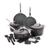 颜色: Cocoa, Greenpan | GP5 15 Piece Ceramic Nonstick Cookware Set