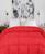颜色: Red, Superior | Breathable All Season Down Alternative Comforter