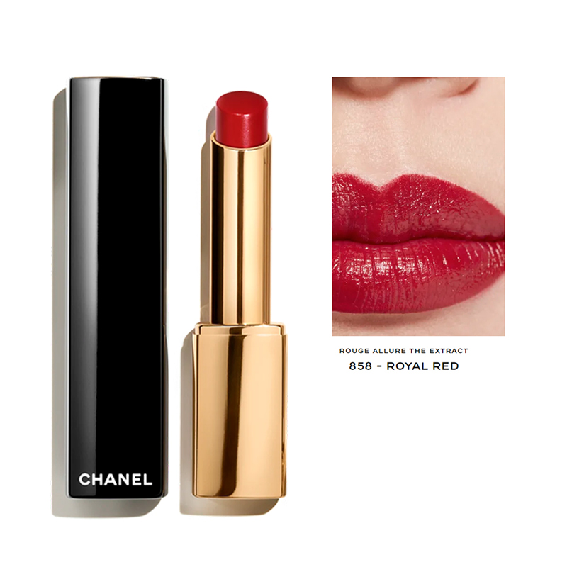 商品Chanel | Chanel香奈儿黑金细管唇膏口红2g 2022新品颜色858