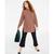 On 34th | Women's Turtleneck Waffle-Knit Tunic Sweater, Created for Macy's, 颜色Myristica