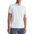 商品Calvin Klein | Men's Athletic Tech Zip Polo Shirt颜色Heroic Grey Heather