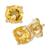 颜色: Citrine, Macy's | Birthstone Stud Earrings in 14k Gold or 14k White Gold