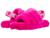 商品UGG | 儿童款豹纹羊毛皮拖鞋 (小童/大童)颜色Rock Rose