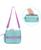 颜色: Aqua, Bentgo | Kids Prints Deluxe Insulated Lunch Bag