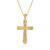 颜色: 20 in, Ross-Simons | Ross-Simons 14kt Yellow Gold Openwork Cross Pendant Necklace