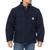 颜色: Dark Navy, Carhartt | 卡哈特101618帆布工装耐磨夹克, 工厂次品