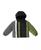 颜色: Army green, Bearpaw | Big Boys Colorblock Fleece Lined Puffer Coat with Hood