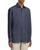 商品Zegna | Pure Linen Long Sleeve Shirt颜色Dark Blue