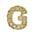 商品第6个颜色INITIAL G, Roberto Coin | Tiny Treasures Diamond & 18K Yellow Gold Initial Necklace