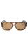 商品Salvatore Ferragamo | Men's Brow Bar Square Sunglasses, 58mm颜色Tortoise/Brown