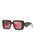 color Black/Red Mirror Silver Internal, Prada | PR 23YS Sunglasses