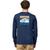Patagonia | Line Logo Ridge Long-Sleeve Responsibili-T-Shirt - Men's, 颜色Lagom Blue