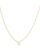 颜色: S, Moon & Meadow | 14K Yellow Gold Initial Pendant Necklace