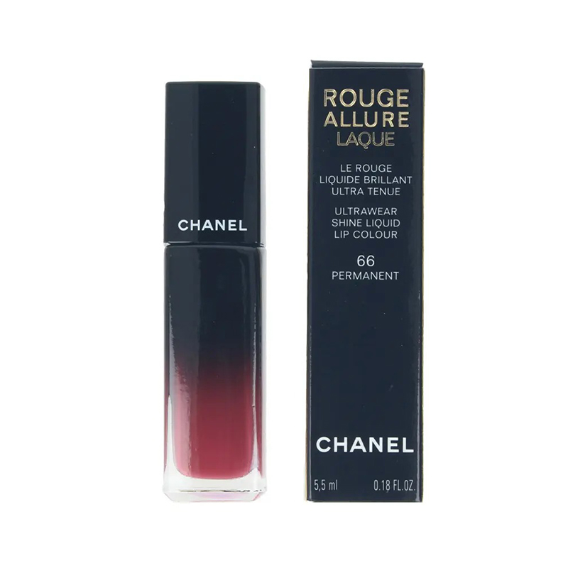 颜色: #66, Chanel | Chanel香奈儿 魅力炫光唇釉黑管镜面口红5.5ml