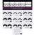 商品第2个颜色THICK, SHANY | Eyelash extend - set of 10 assorted reusable eyelashes