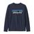 Patagonia | Patagonia Kids' Regenerative Organic Certified Cotton P-6 LS T-Shirt, 颜色New Navy