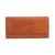 color Tan, Mancini Leather Goods | Women's Croco Collection RFID Secure Quadruple Fold Wallet