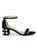 color BLACK, Stuart Weitzman | 女式 人造珍珠粗跟凉鞋