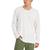 商品Alfani | Men's Long Sleeve Supima Crewneck T-Shirt, Created for Macy's颜色Bright White