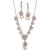 商品Givenchy | Gold-Tone 2-Pc. Set Pink Stone & Crystal Fancy Statement Necklace & Matching Drop Earrings颜色Gold