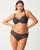 color Black, Chantelle | Parisian Allure Unlined Convertible Plunge Underwire Bra