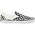 color Black/Off White, Vans | Vans Classic Slip-On Shoes