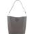商品Tory Burch | Tory Burch McGraw Women's Leather Logo Bucket Hobo Handbag颜色Silver Maple