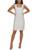 Kensie | Womens Crochet Sleeveless Sheath Dress, 颜色white