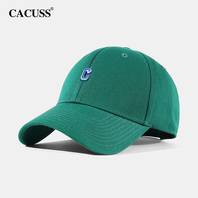 商品CACUSS | cacuss棒球帽女春季防晒遮脸防紫外线帽遮阳帽鸭舌帽硬顶大头围男-BQ220592颜色橄榄绿