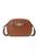 商品Ralph Lauren | Leather Medium Jordynn Crossbody Bag颜色LAUREN TAN