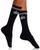 Alo | Unisex Throwback Socks, 颜色Black/White