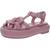 颜色: Flower Pink, Coach | Coach Womens Penney Leather Strappy Flatform Sandals