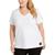 商品Calvin Klein | Plus Size Logo Patch V-Neck T-Shirt颜色White