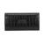 color Black, Mancini Leather Goods | Women's Croco Collection RFID Secure Quadruple Fold Wallet