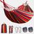 颜色: Red, Vigor | Folding Double Hanging Nylon Wholesale Swing Portable Outdoor Camping Hammock Canvas Hammock Bed