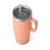 颜色: Lowcountry Peach, YETI | YETI Rambler Tumbler with Handle and Straw Lid, Vacuum Insulated Travel Mug, Stainless Steel