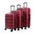 商品第4个颜色Merlot, American Green Travel | Allegro Hard side Spinner Suitcase Luggage Set, 3 Pieces