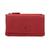 color Red, Mancini Leather Goods | Women's Pebbled Collection RFID Secure Crossbody Wallet