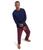 UGG | Steiner Set Gift Box, 颜色Navy/Dark Cherry Check
