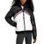 商品Tommy Hilfiger | Tommy Hilfiger Sport Womens Quilted Cold Weather Puffer Jacket颜色Black/White