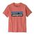 颜色: Peak Pink, Patagonia | 青少年版P-6 Logo T恤