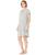 Skin | Organic Pima Cotton Carissa Sleepshirt, 颜色Heather Grey