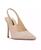 颜色: Light Beige Suede, Nine West | Women's Feather Pointy Toe Slingback Dress Pumps